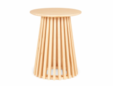 Konferenčný stolík Domoletti, drevo, D40cm