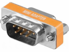 Nullmodemadapter 9polig Stecker > Buchse