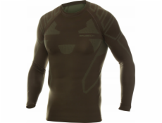 Brubeck LS14210 Pánská mikina RANGER PROTECT khaki XXL