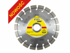 KLINGSPOR SEGMENTOVANÁ DIAMANTOVÁ ČEPEL 230 mm x 2,6 mm x 22,2 mm SUPRA DT600U ŽELEZOBETON