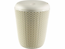 KOŠE NA ODPADKY CURVER 6L KNIT 7L /KRÉM