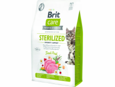 BRIT Care Grain-Free Sterilised Immunity - suché krmivo pro kočky - 7 kg