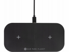 Naše duální bezdrátová nabíjecí podložka Pure Planet 15W