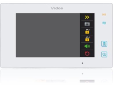 MONITOR VIDEO INTERPHONE VIDOS DUO M1021W-2