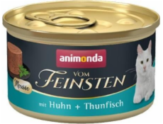 ANIMONDA Vom Feinsten Mousse Chicken and Tuna - mokré krmivo pro kočky - 85 g