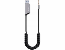 Savio TR-16 Transmitter AUX adaptér s funkcí handsfree Bluetooth 5.3 Google Assistant/Siri