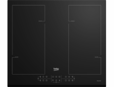 Beko HII64206F2MT Černá Vestavná 58 cm Zónová indukční varná deska 4 zóny(y)