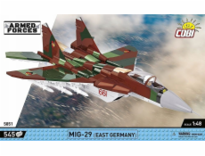 COBI 5851 Armed Force MiG-29 (VÝCHODNÍ NĚMECKO) 545 cihel