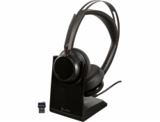 Poly Voyager Focus 2 UC USB-A mit Ladestation on-ear