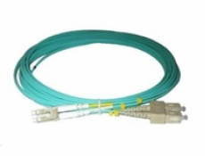 Duplexní patch kabel MM 50/125, OM3, LC-SC, LS0H, 7m