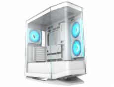 COUGAR PC skříň FV270 White Mid tower tempered curved glass perimeter quick detachable air filters up to 9 fans