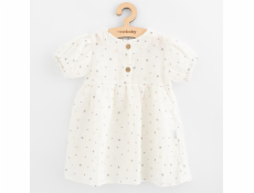 Kojenecké mušelínové šaty New Baby Zora Vel.62 (3-6m)