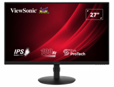 ViewSonic VA2708-HDJ / 27 / IPS/ 16:9/ 1920x1080/ 5 ms/ 100Hz/ 250cd/m2/ HDMI / VGA / výšk. nast.