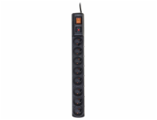 ACAR S8 PRO power extension 8 AC outlet(s) Indoor Black