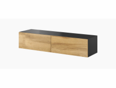 Cama TV stand VIGO 140 30/140/40 black/wotan oak