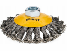 Chytrý pletený drátěný kotoučový kartáč 100 mm, ohnutý typ smart