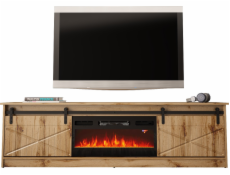 RTV GRALERO + krbová skříň 200x56,7x35 dub wotan