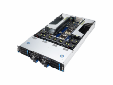 ASUS 90SF0251-M004X0 server barebone Intel C741 Rack (2U) Black  Steel