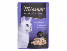 Miamorské kočky vlhké krmivo Tuňák s chobotnicí 100 g