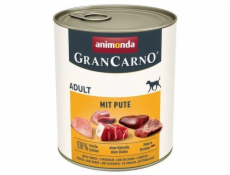 ANIMONDA GranCarno Adult s krůtou - mokré krmivo pro psy - 800g