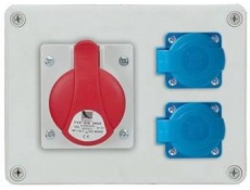 Panel R-BOX 190 B.1602-S, 16A IP44