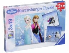 Ravensburger Zimne dobrodruzstvo 3 X 49 dielne puzzle