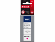 Activejet AH-912MRX atrament pre tlačiarne HP, Náhradný atrament HP 912XL 3YL82AE; Premium; 990 strán; fialový