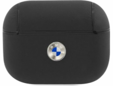 BMW Geniune kožené ochranné pouzdro pro AirPods Pro, černé