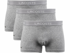 Lacoste Lacoste 3-balení boxerských kalhotek 5H3389-CCA šedé S