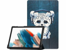 Pouzdro na tablet Tech-Protect TECH-PROTECT SMARTCASE GALAXY TAB A8 10,5 X200 / X205 SAD CAT