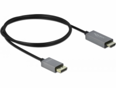Delock Kabel z Active DisplayPort 1.4 na HDMI, 4K, 60 Hz (HDR), 1 m