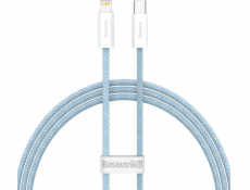 Kábel USB-C pre Lightning Baseus radu Dynamic, 20 W, 1 m (modrý)