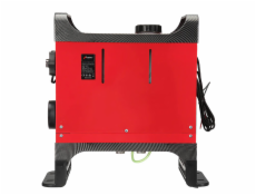Parkovacie kúrenie HCALORY HC-A02, 8 kW, Diesel, Bluetooth (červené)