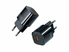 Nabíjačka Mcdodo Nano GaN CH-0151, USB + USB-C, 33 W (čierna)