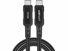 Kábel USB-C na USB-C Acefast C4-03, 100 W, 2 m (čierny)