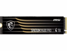 SSD MSI SPATIUM M480 PRO 4TB PCIe 4.0 NVMe M.2 (S78-440R050-P83)