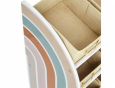 Police ZELLER RAINBOW, bílá / různé barvy, 65×30×64 cm Police ZELLER RAINBOW, bílá / různé barvy, 65×30×64 cm