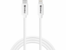 Sandberg USB-C AC Charger + Lightning 1M, bílá