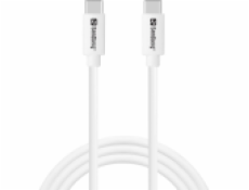 Sandberg USB-C AC Charger +USB-C&gt;C 1M, bílá