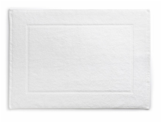 KELA Koupelnová předložka LADESSA bílá 50x70 cm KL-23310