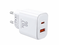 Nabíjačka Flash Joyroom JR-TCF05, (EU) 20W A+C (biela)