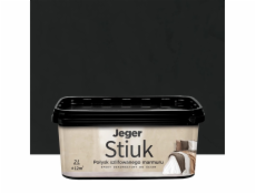 Vhodné dekorační Jeger STIUK CARBON, černý, 2l