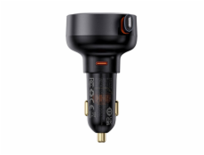 Nabíjačka do auta Baseus Enjoyment Pro s káblom lightning + USB-C, 55 W (čierna)