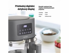 Lauben Glass&Grill Air Fryer 3in1 5500BG - horkovzdušná fritéza