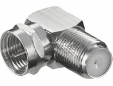 90°-Winkel-Adapter F-Stecker auf F-Kupplung