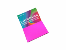 Symbionotes poznámkové bločky elektrostatické, 70x100 mm, růžové, 100 ks