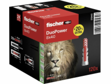 fischer hmoždinka DUOPOWER 8x40 (+20% více obsahu)