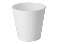 Pot Form Plast Diamond Petit Orchid, 13 cm, biely