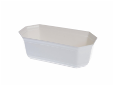 Hrniec Uniplastex UKOR, plast, O 24 x 11,3 cm, biely