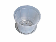 Hrniec Uniplastex UDCO12, plast, O12 cm, priehľadný